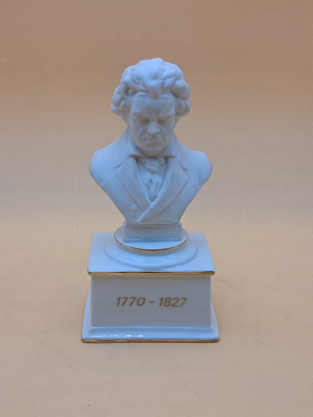 Vintage Beethoven Statue San Francisco Music Box Company